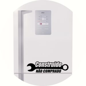 Adesivo de Casa Construído Não Comprado