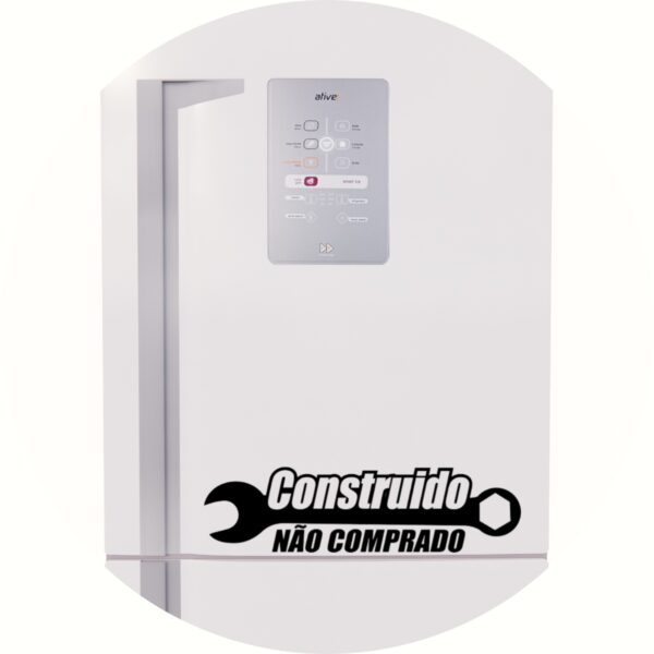 Adesivo de Casa Construído Não Comprado
