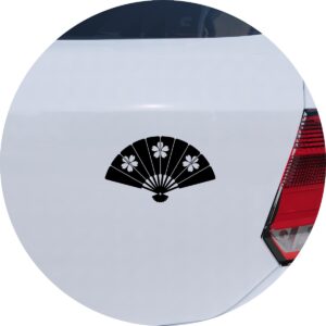 Adesivo de Carro Leque Chinês Gueixa