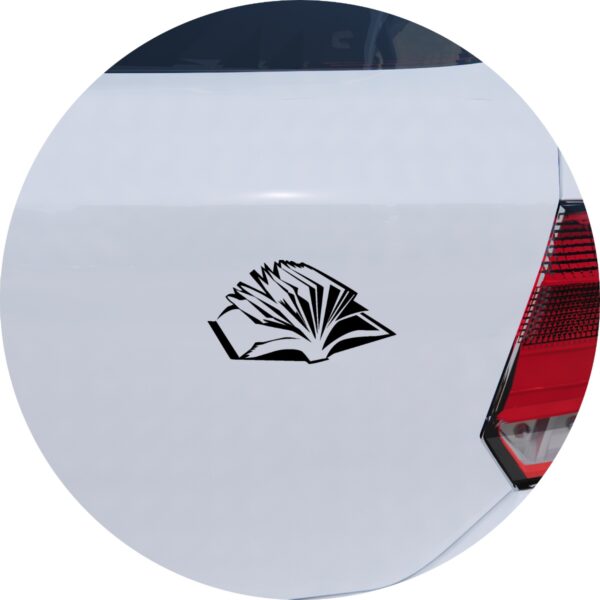 Adesivo de Carro Livro Aberto