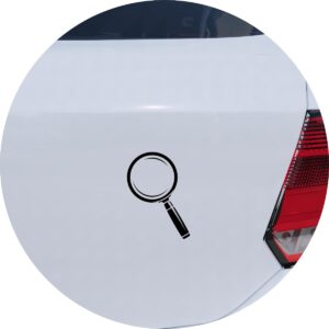 Adesivo de Carro Lupa Lente de Aumento