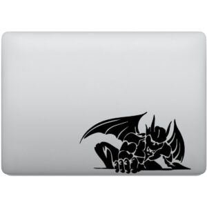 Adesivo de Notebook Monstro Gárgula Alado
