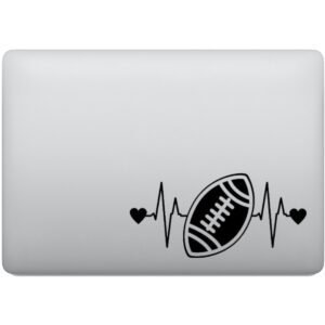 Adesivo de Notebook Futebol Americano na Veia