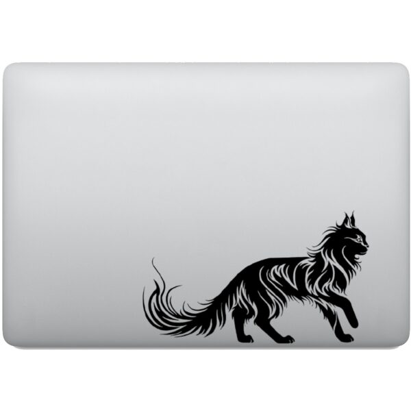 Adesivo de Notebook Gato Gigante Maine Coon
