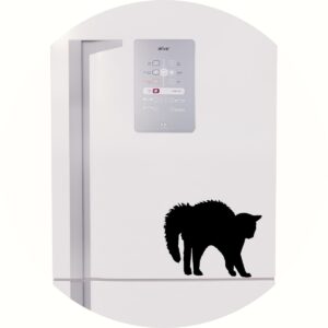 Adesivo de Casa Gato Arrepiado