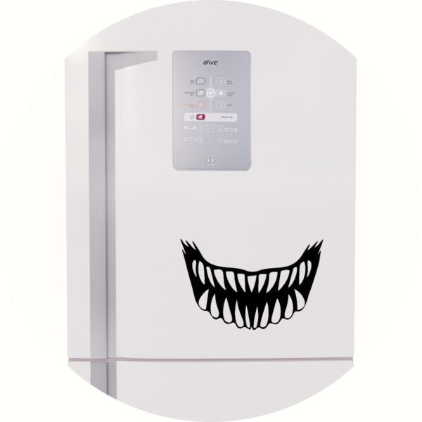 Adesivo de Casa Sorriso Sombrio Maligno