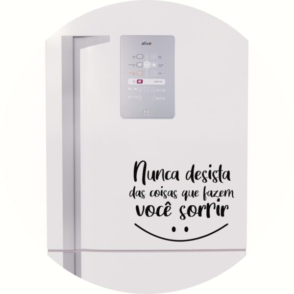 Adesivo de Casa Nunca Desista