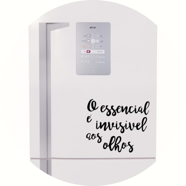Adesivo de Casa O Essencial É Invisível
