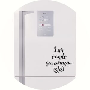 Adesivo de Casa Lar É Onde Seu Coração Está