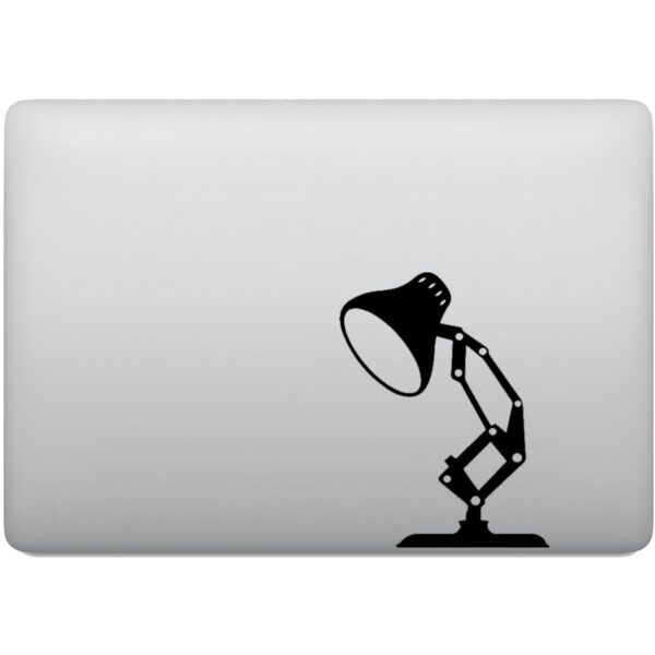 Adesivo de Notebook Lâmpada Abajur de Mesa