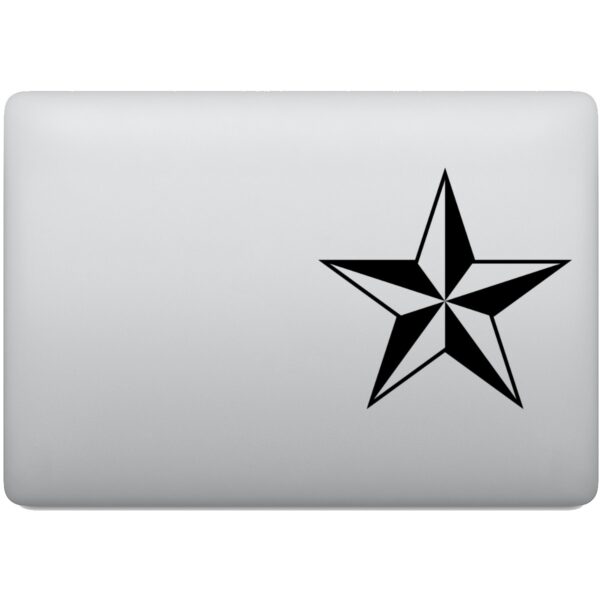 Adesivo de Notebook Estrela Náutica