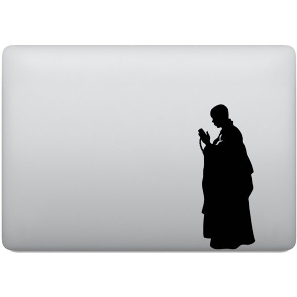 Adesivo de Notebook Monge Budista