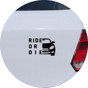 Adesivo de Carro Ride or Die