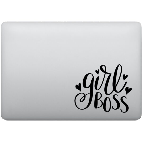 Adesivo de Notebook Girl Boss