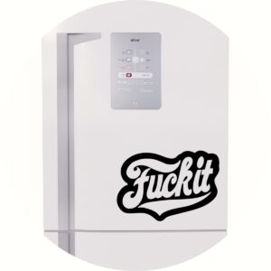 Adesivo de Casa Fuck It