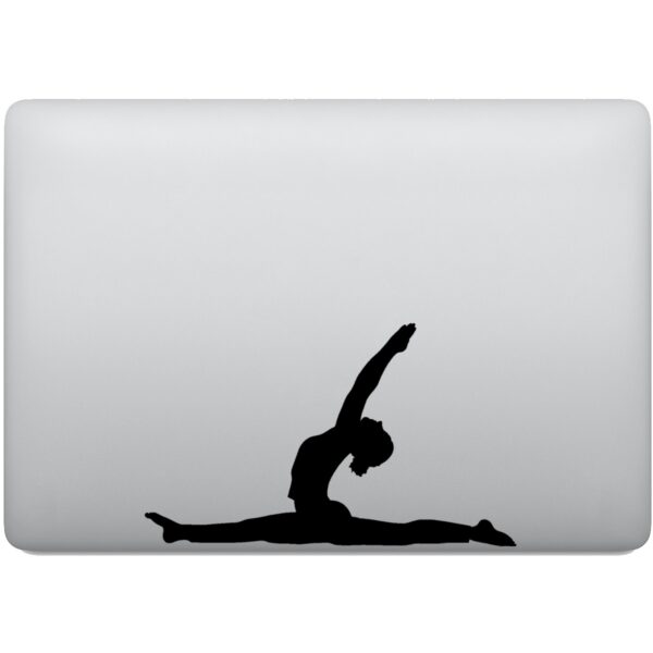 Adesivo de Notebook Pilates Posição
