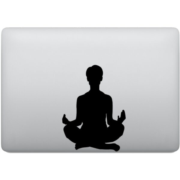 Adesivo de Notebook Meditação Eu Interior