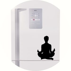 Adesivo de Casa Meditação Eu Interior