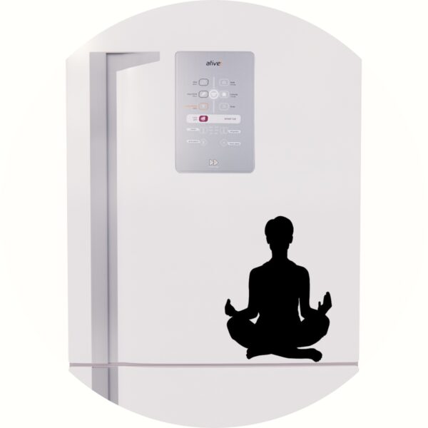 Adesivo de Casa Meditação Eu Interior