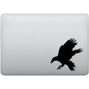 Adesivo de Notebook Corvo Voando