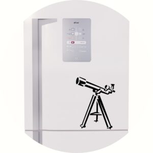 Adesivo de Casa Luneta de Observação Espacial