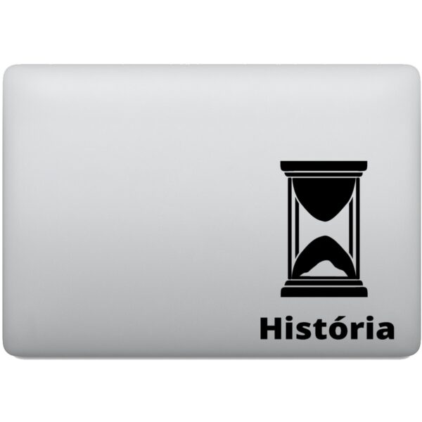 Adesivo de Notebook História Curso Faculdade