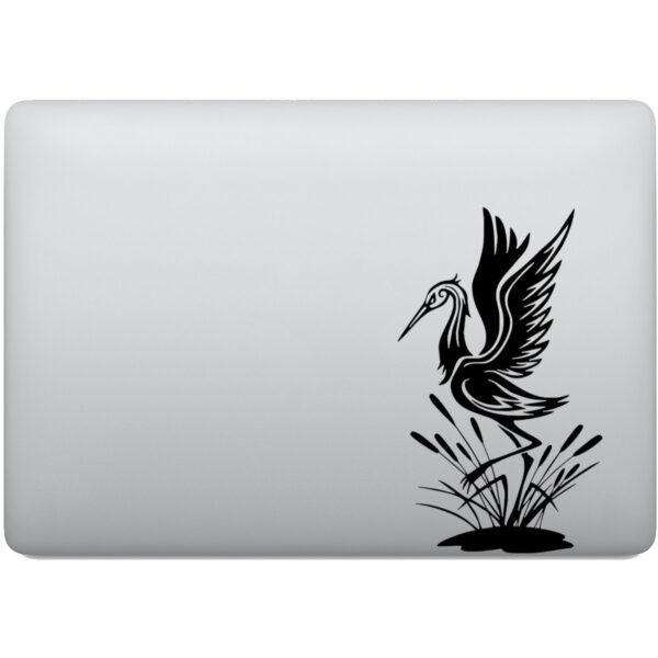 Adesivo de Notebook Garça na Natureza