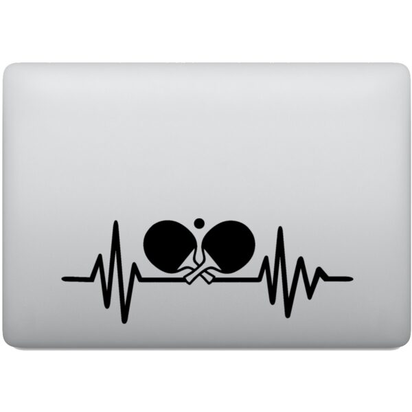 Adesivo de Notebook Paixão pelo Ping Pong