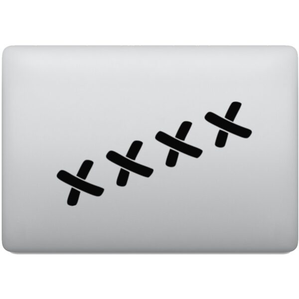 Adesivo de Notebook Pontos Cicatriz