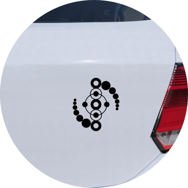 Adesivo de Carro Crop Circle Extra Terrestre