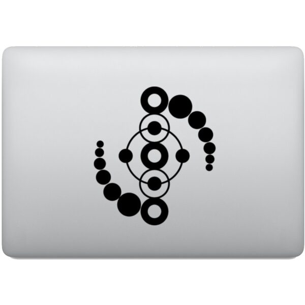 Adesivo de Notebook Crop Circle Extra Terrestre