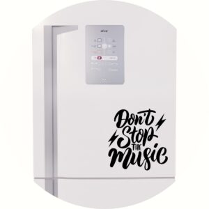 Adesivo de Casa Don't Stop The Music