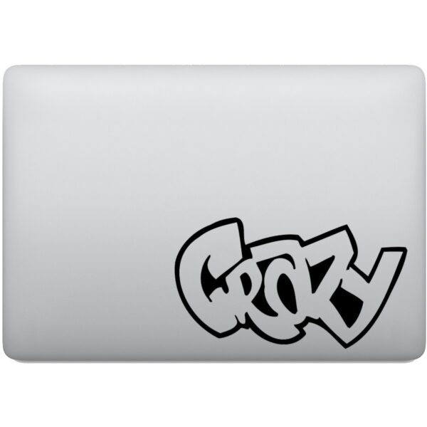 Adesivo de Notebook Grafite Crazy - Maluco