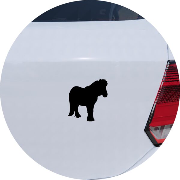 Adesivo de Carro Pônei Cavalinho Anão