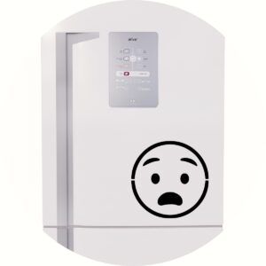 Adesivo de Casa Emoji Susto Espanto