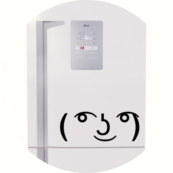 Adesivo de Casa Lenny Face Meme