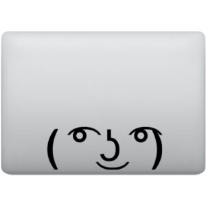 Adesivo de Notebook Lenny Face Meme