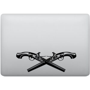 Adesivo de Notebook Pistolas Clássicas