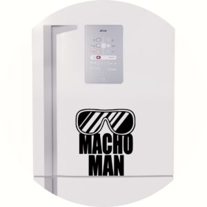 Adesivo de Casa Macho Man