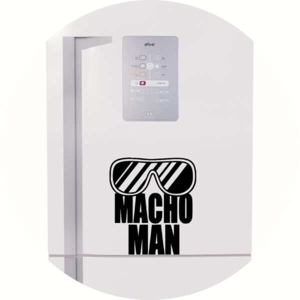 Adesivo de Casa Macho Man