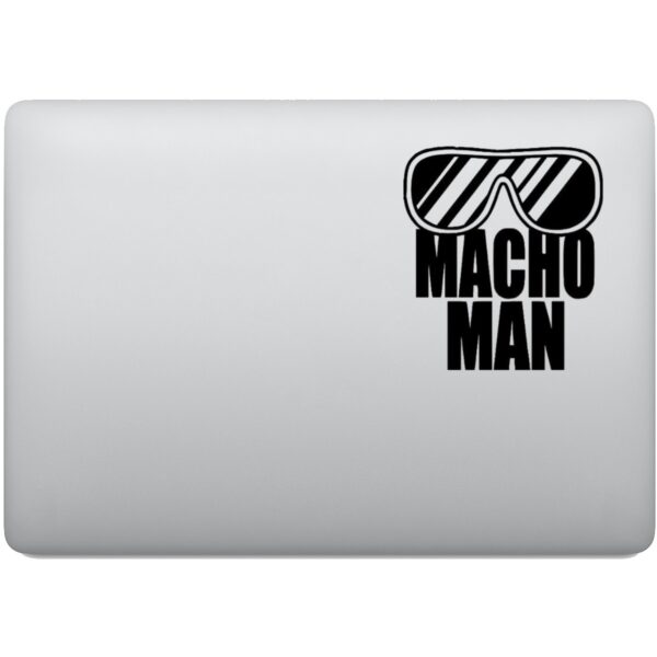Adesivo de Notebook Macho Man