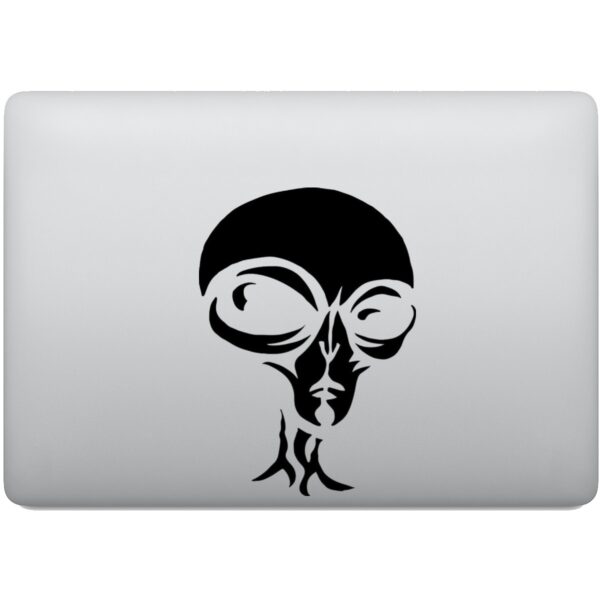 Adesivo de Notebook ET Alien Cabeça