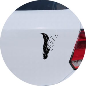 Adesivo de Carro Caneta Pena de Pássaros