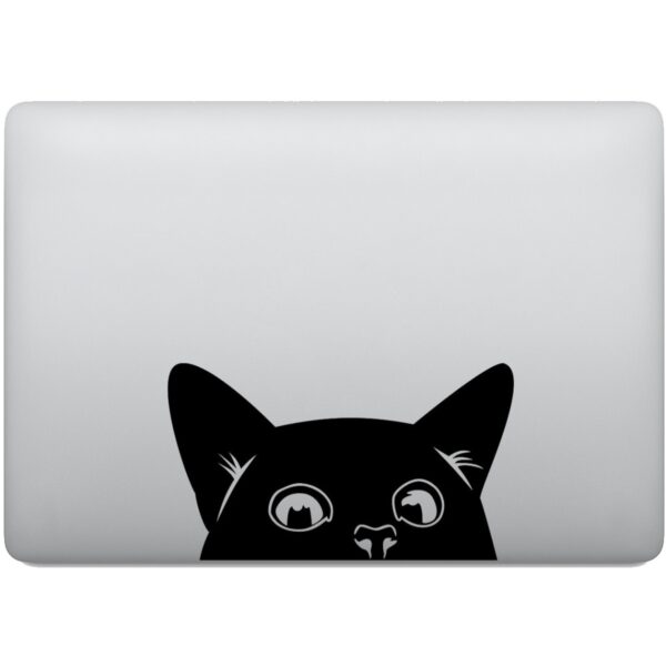 Adesivo de Notebook Gatinho Curioso