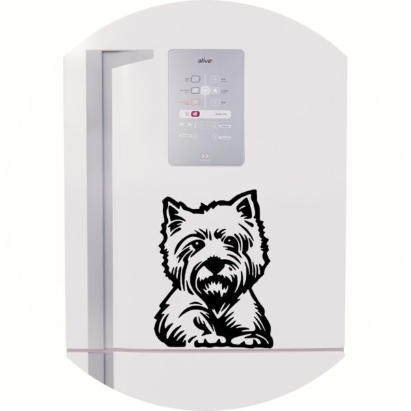 Adesivo de Casa Cachorro York Shire Terrier