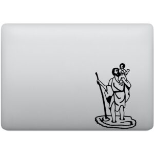 Adesivo de Notebook São Cristóvão Católico