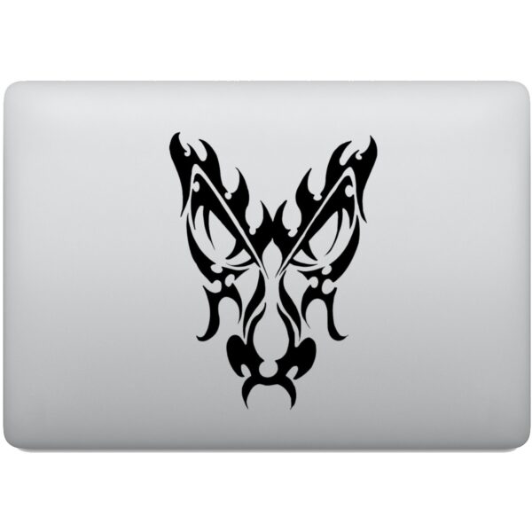 Adesivo de Notebook Cara de Dragão Tribal