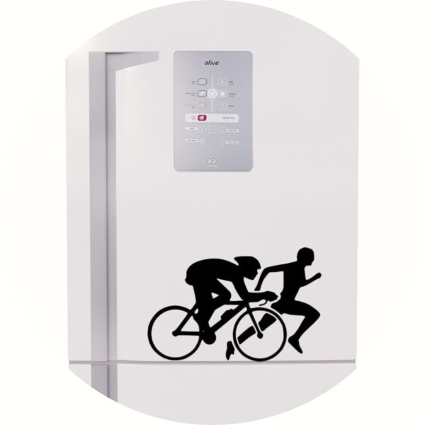 Adesivo de Casa Bike Ciclista Corrida