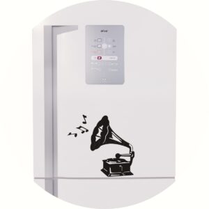Adesivo de Casa Gramofone Toca Discos