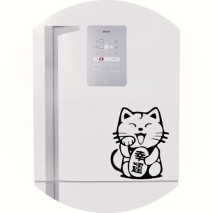 Adesivo de Casa Maneki Neko Gato Da Sorte